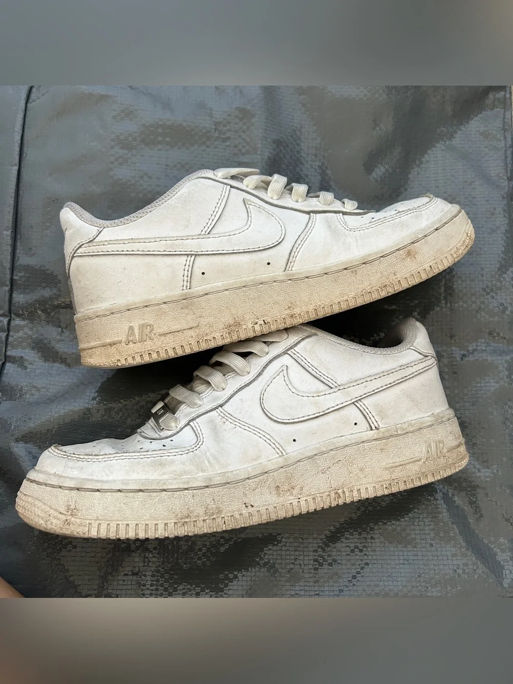 Nike Air Force Ones Low-top Size 4.5y Fit Women’s 6.5 white